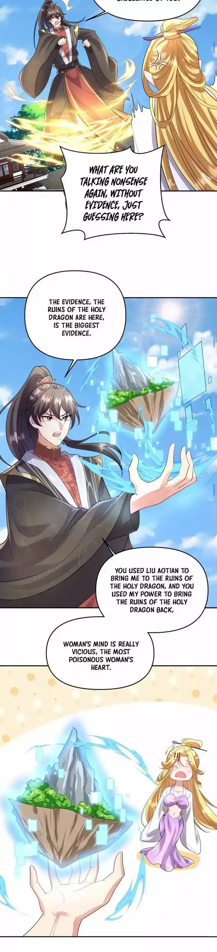 It's Over! The Queen's Soft Rice Husband Is Actually Invincible Ch.133