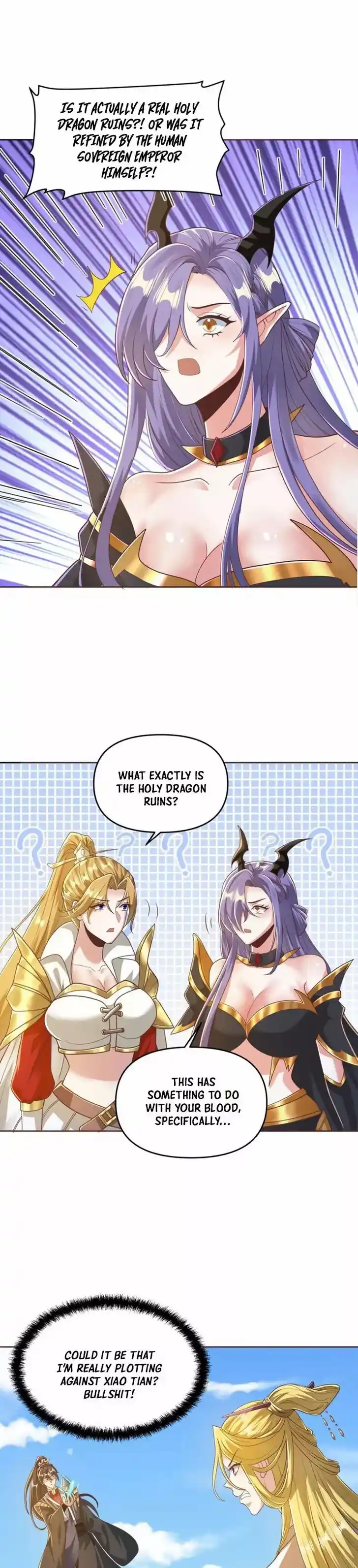 It's Over! The Queen's Soft Rice Husband Is Actually Invincible Ch.134