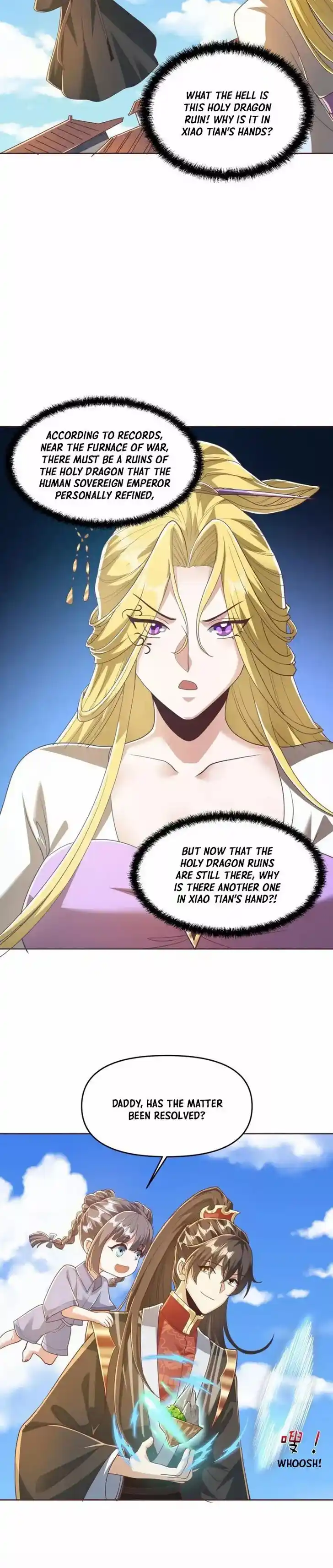 It's Over! The Queen's Soft Rice Husband Is Actually Invincible Ch.134