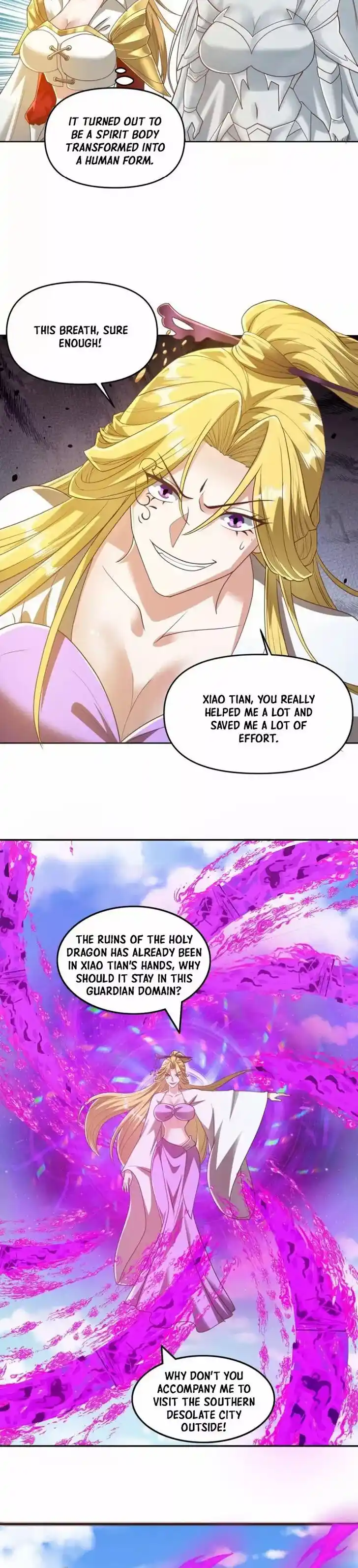 It's Over! The Queen's Soft Rice Husband Is Actually Invincible Ch.134