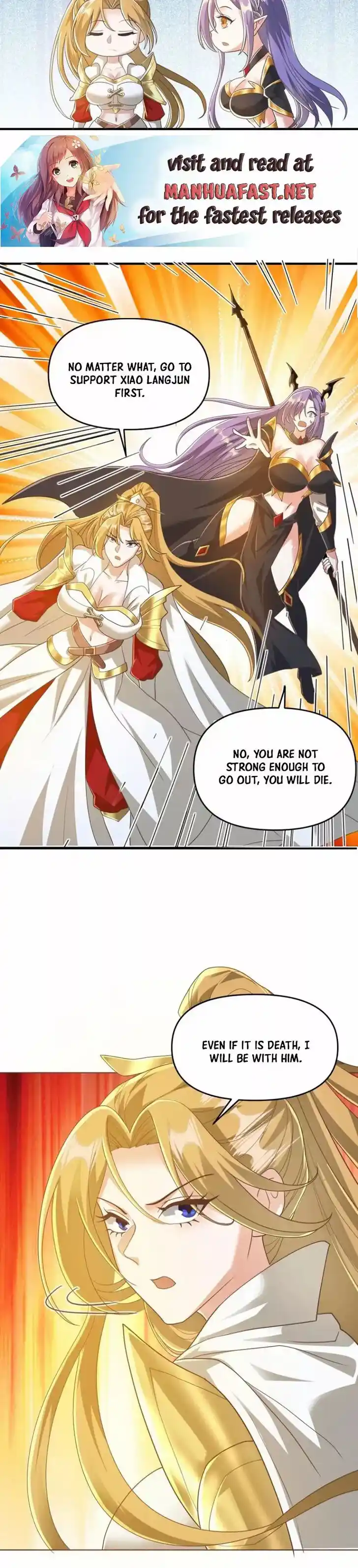 It's Over! The Queen's Soft Rice Husband Is Actually Invincible Ch.134