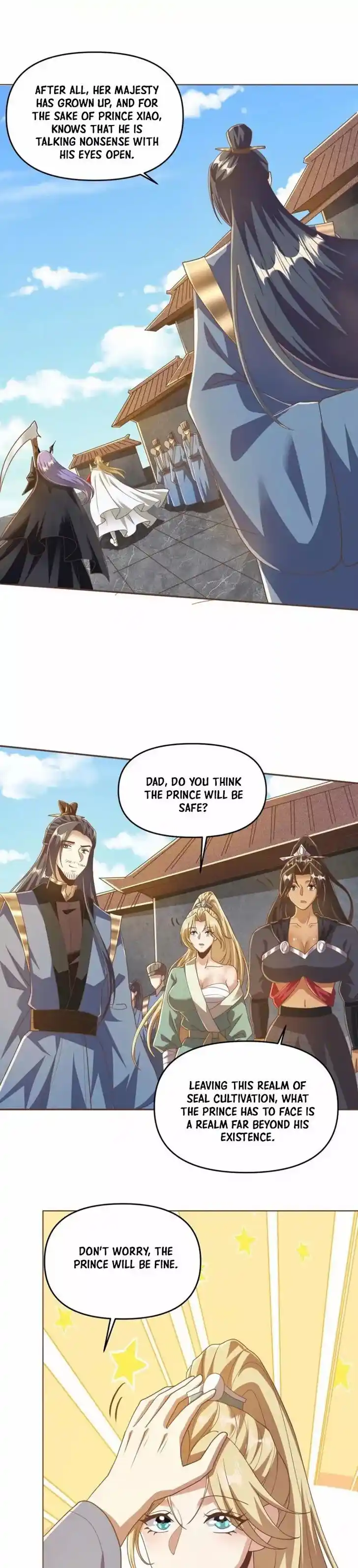 It's Over! The Queen's Soft Rice Husband Is Actually Invincible Ch.134