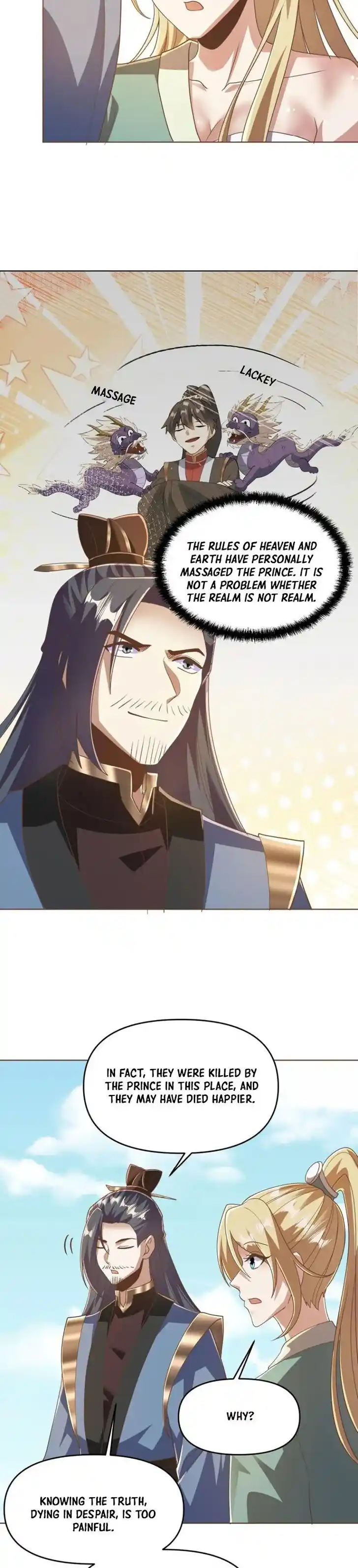 It's Over! The Queen's Soft Rice Husband Is Actually Invincible Ch.134