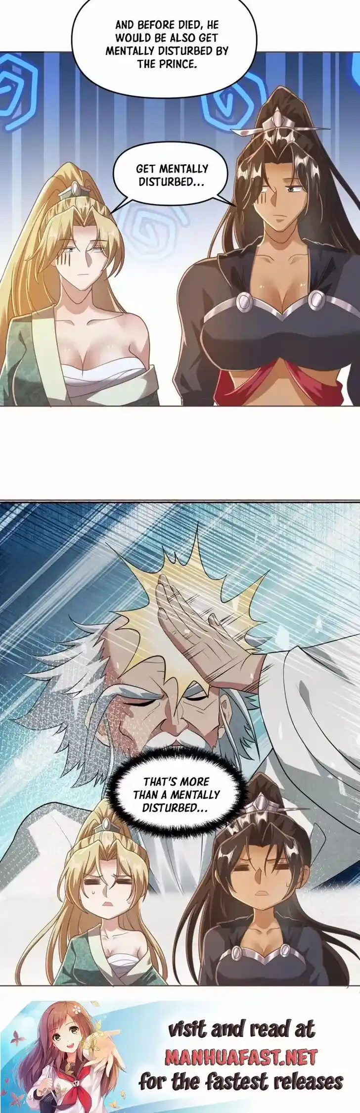 It's Over! The Queen's Soft Rice Husband Is Actually Invincible Ch.134