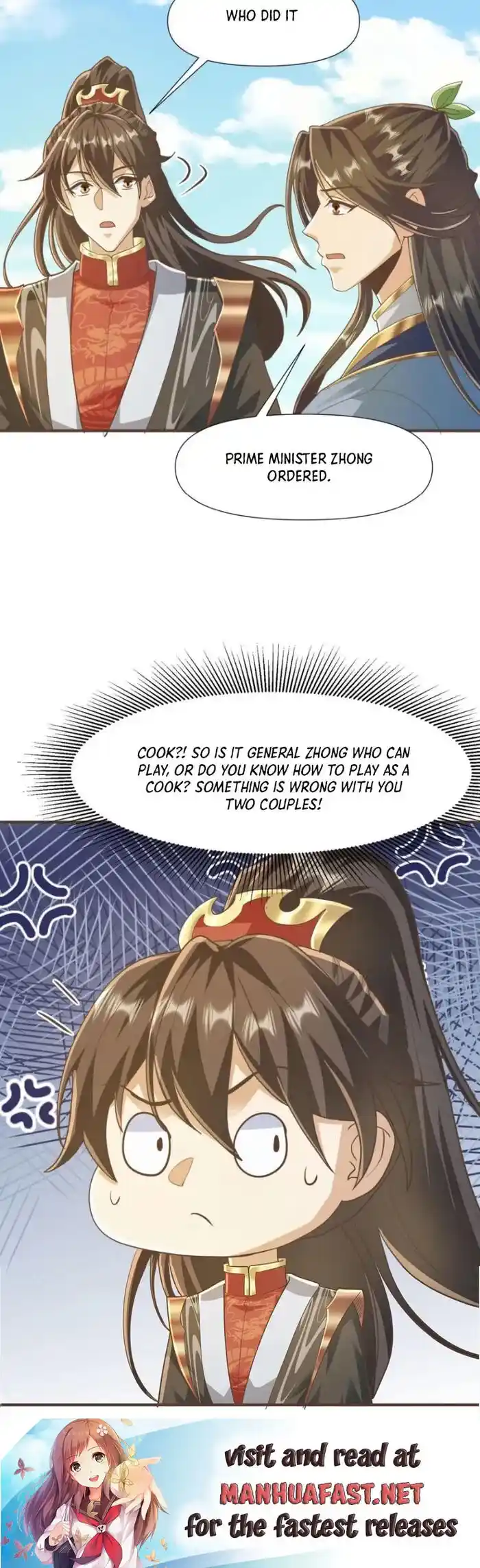 It's Over! The Queen's Soft Rice Husband Is Actually Invincible Ch.147