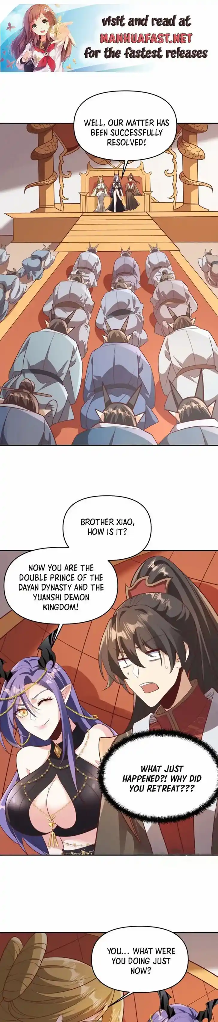 It's Over! The Queen's Soft Rice Husband Is Actually Invincible Ch.153