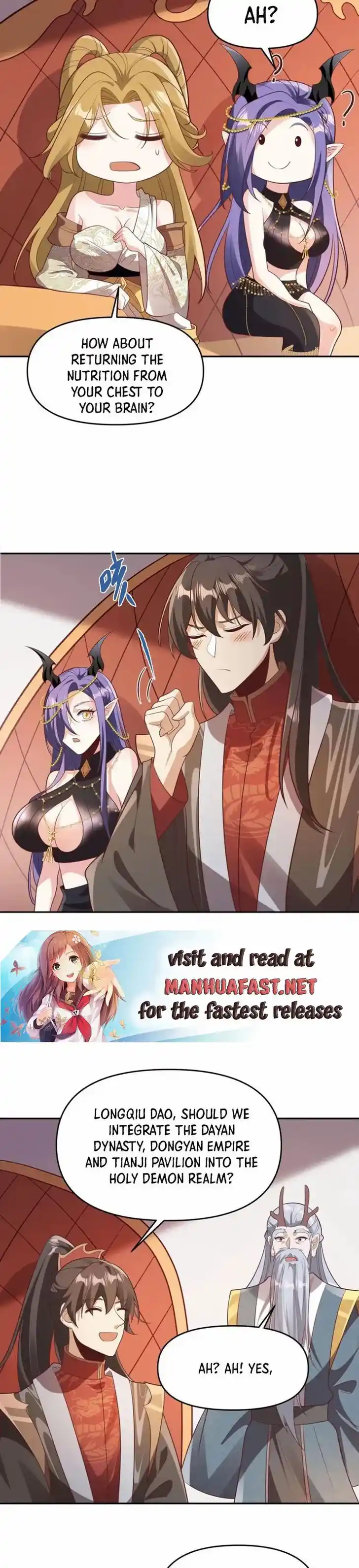 It's Over! The Queen's Soft Rice Husband Is Actually Invincible Ch.153