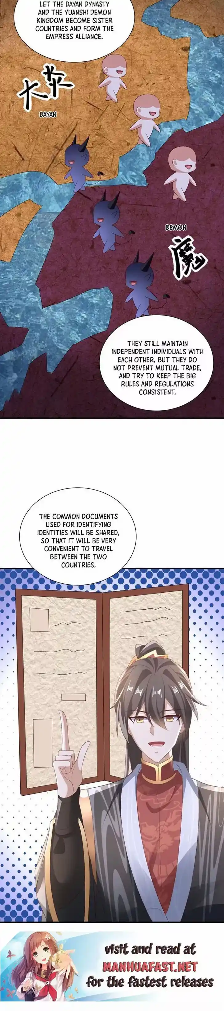 It's Over! The Queen's Soft Rice Husband Is Actually Invincible Ch.154