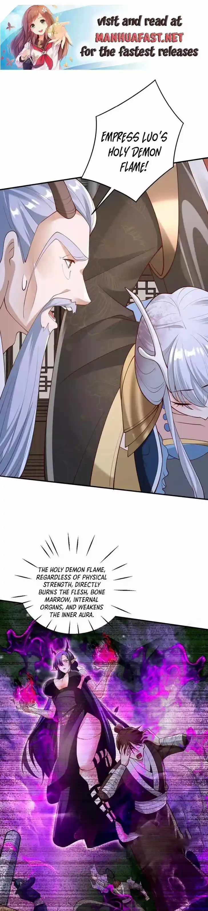 It's Over! The Queen's Soft Rice Husband Is Actually Invincible Ch.155