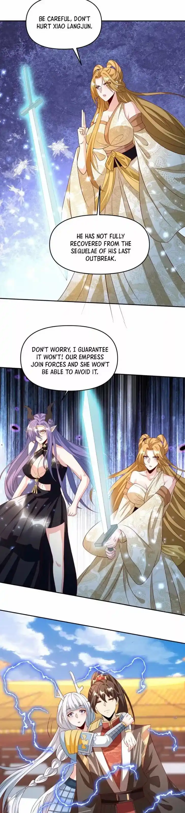 It's Over! The Queen's Soft Rice Husband Is Actually Invincible Ch.159