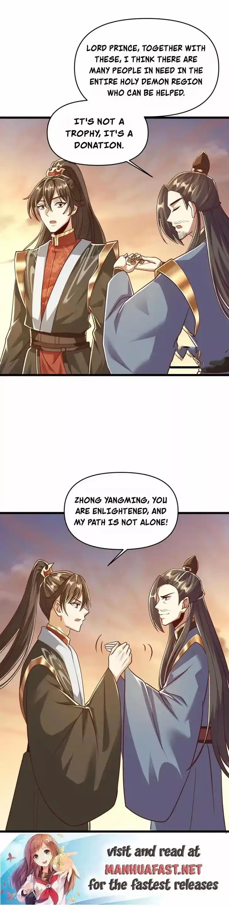 It's Over! The Queen's Soft Rice Husband Is Actually Invincible Ch.167