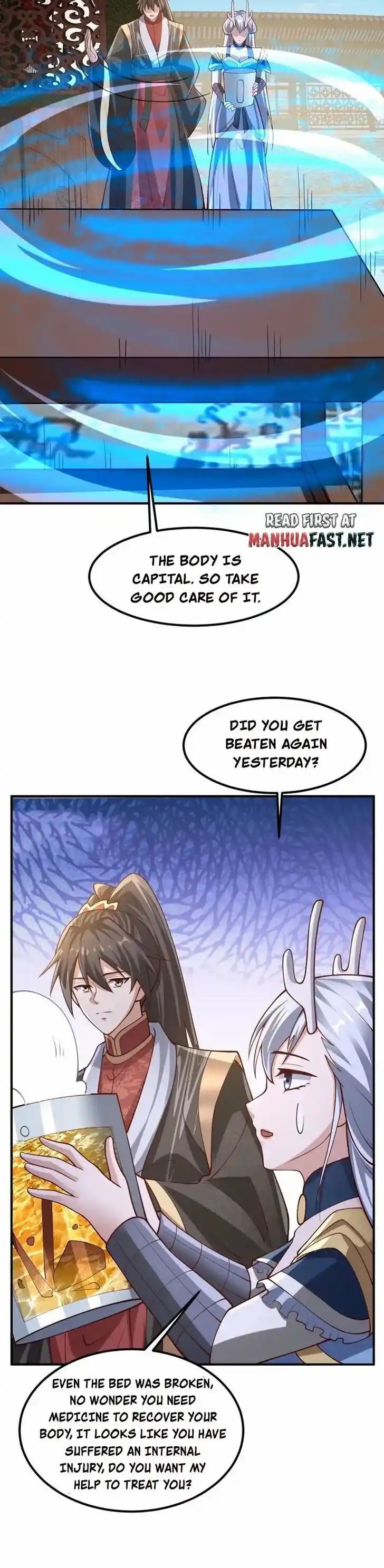 It's Over! The Queen's Soft Rice Husband Is Actually Invincible Ch.172