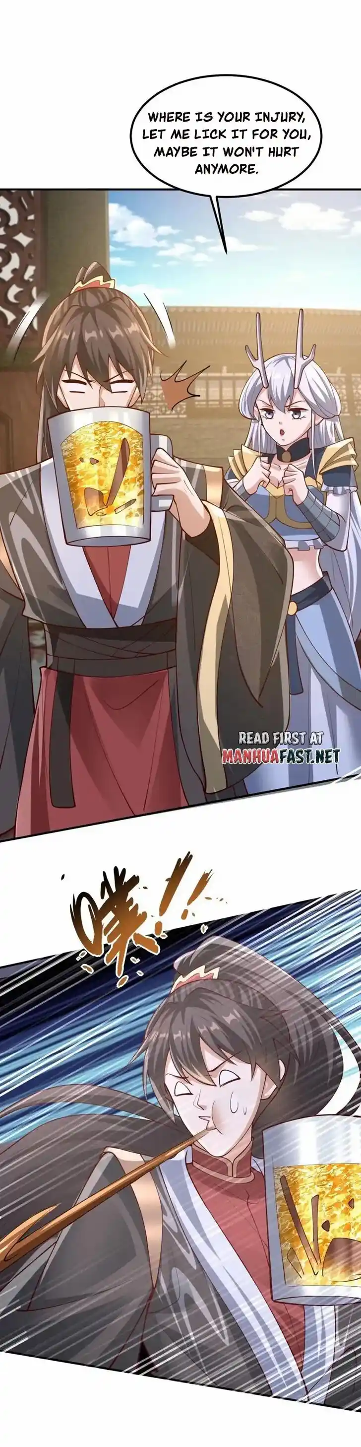 It's Over! The Queen's Soft Rice Husband Is Actually Invincible Ch.172