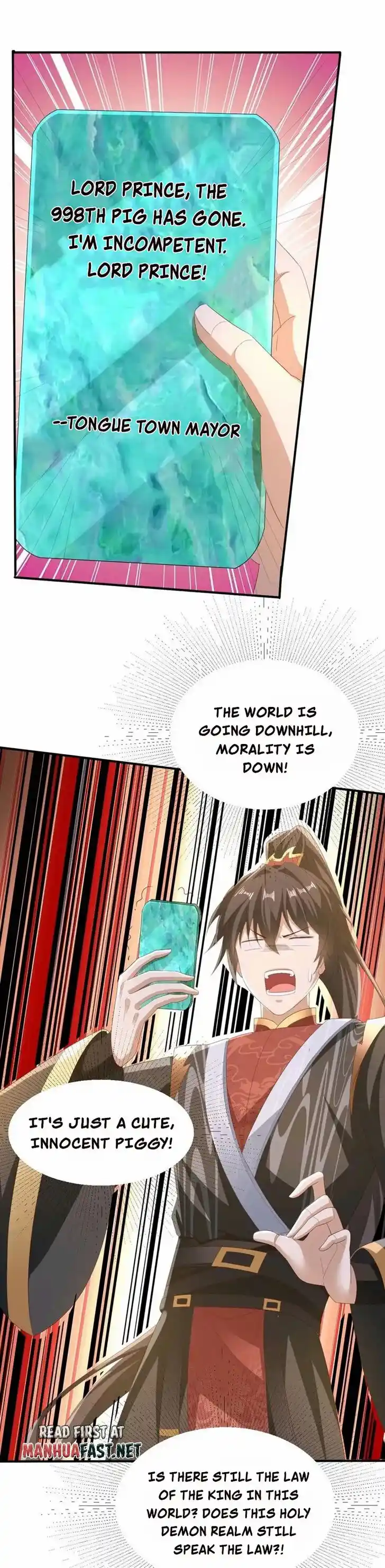 It's Over! The Queen's Soft Rice Husband Is Actually Invincible Ch.179