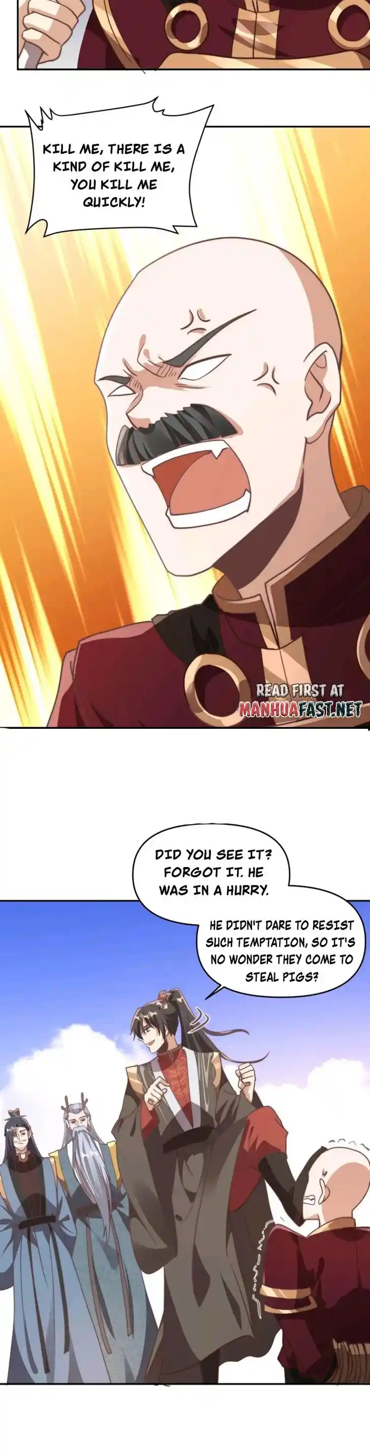 It's Over! The Queen's Soft Rice Husband Is Actually Invincible Ch.184