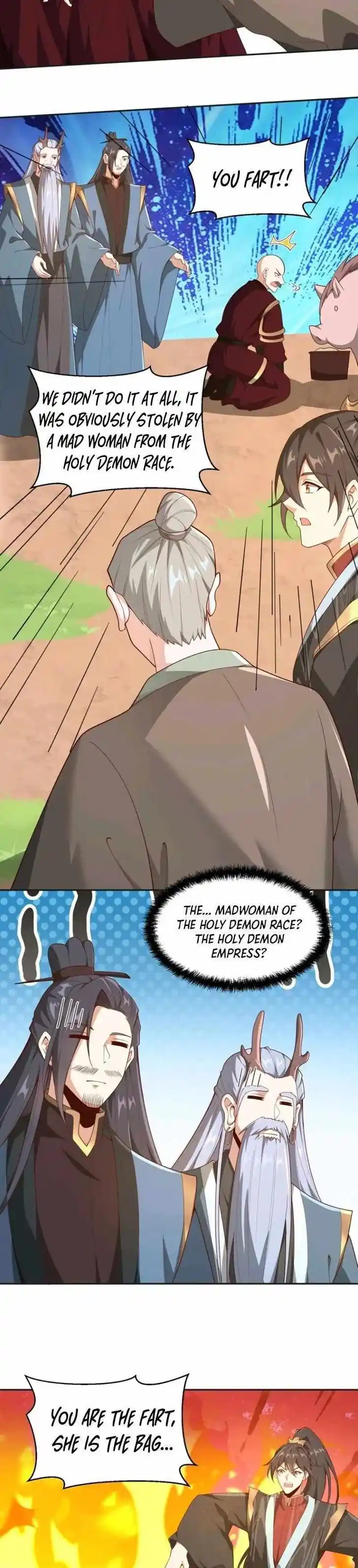 It's Over! The Queen's Soft Rice Husband Is Actually Invincible Ch.185