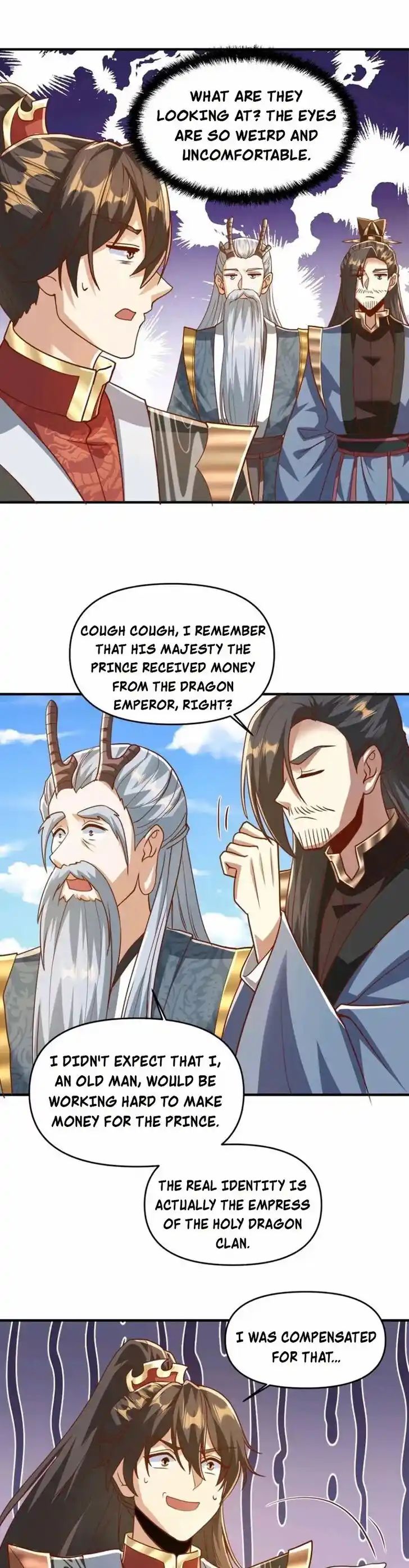 It's Over! The Queen's Soft Rice Husband Is Actually Invincible Ch.186