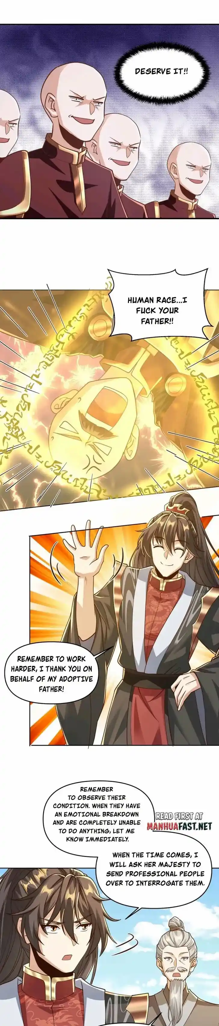 It's Over! The Queen's Soft Rice Husband Is Actually Invincible Ch.186