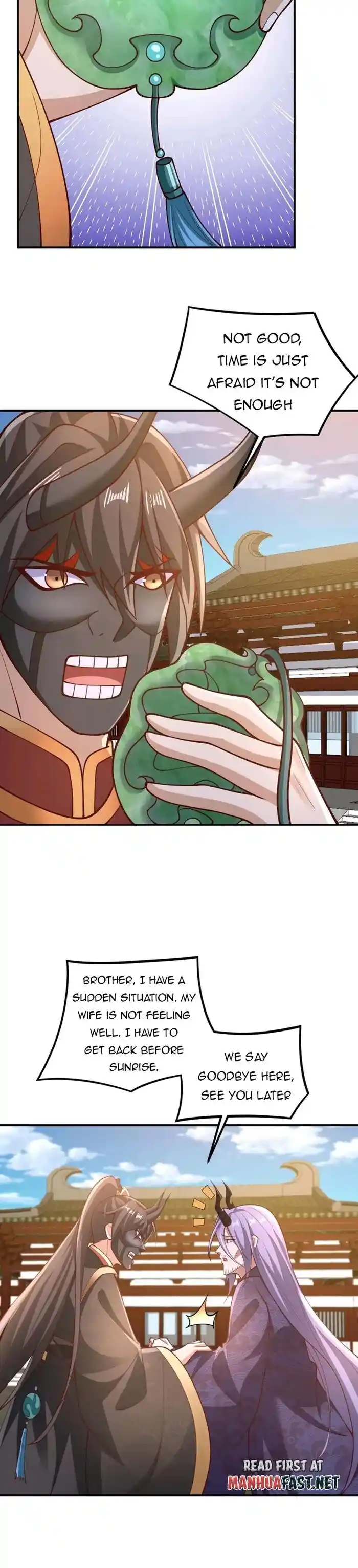 It's Over! The Queen's Soft Rice Husband Is Actually Invincible Ch.203