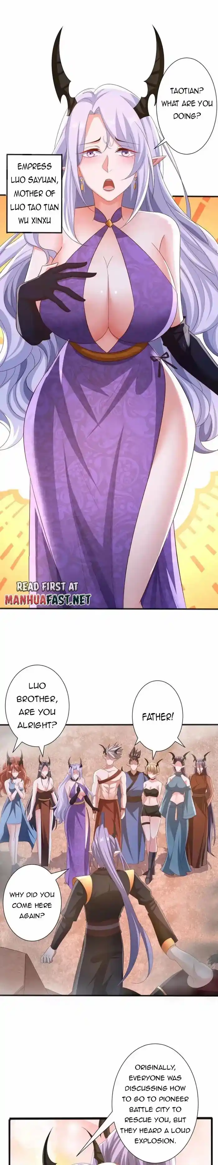 It's Over! The Queen's Soft Rice Husband Is Actually Invincible Ch.205