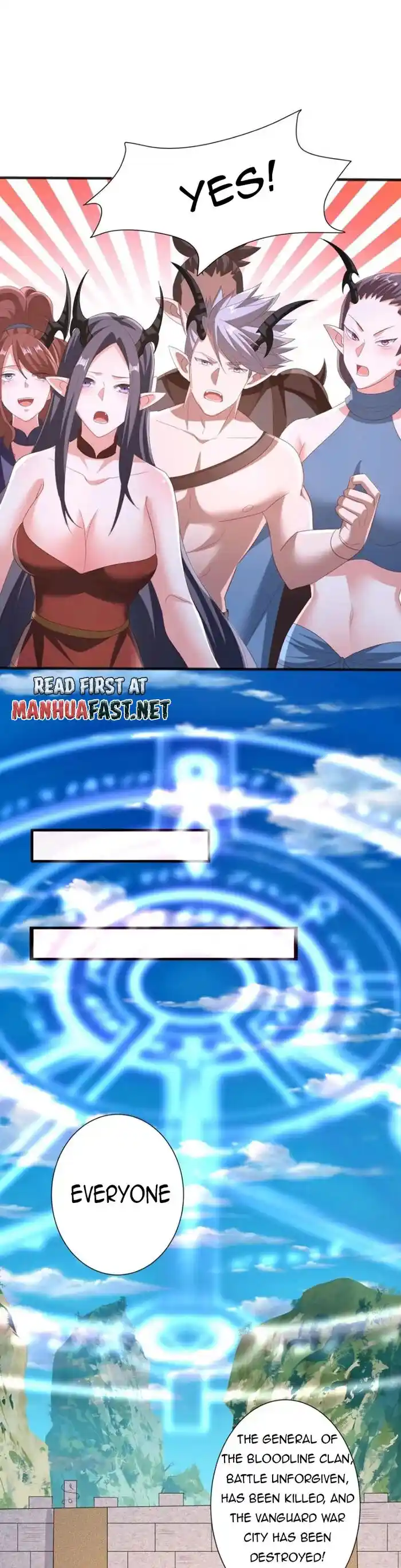 It's Over! The Queen's Soft Rice Husband Is Actually Invincible Ch.205