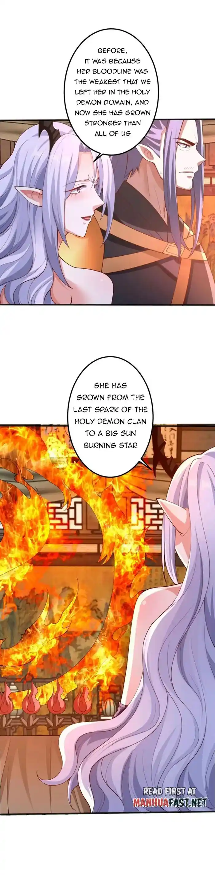 It's Over! The Queen's Soft Rice Husband Is Actually Invincible Ch.205