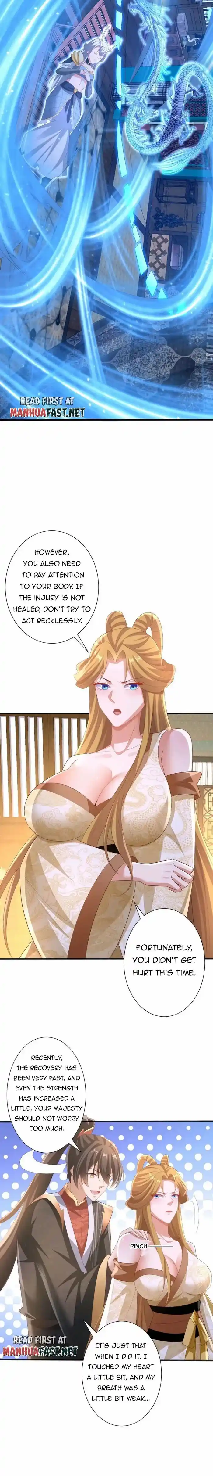 It's Over! The Queen's Soft Rice Husband Is Actually Invincible Ch.206