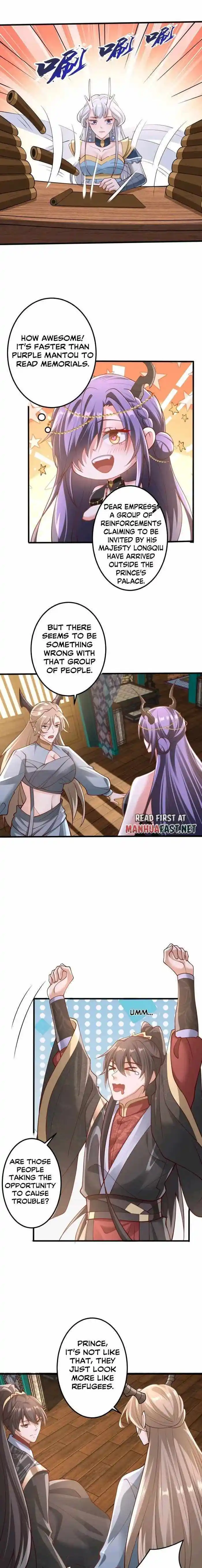 It's Over! The Queen's Soft Rice Husband Is Actually Invincible Ch.218