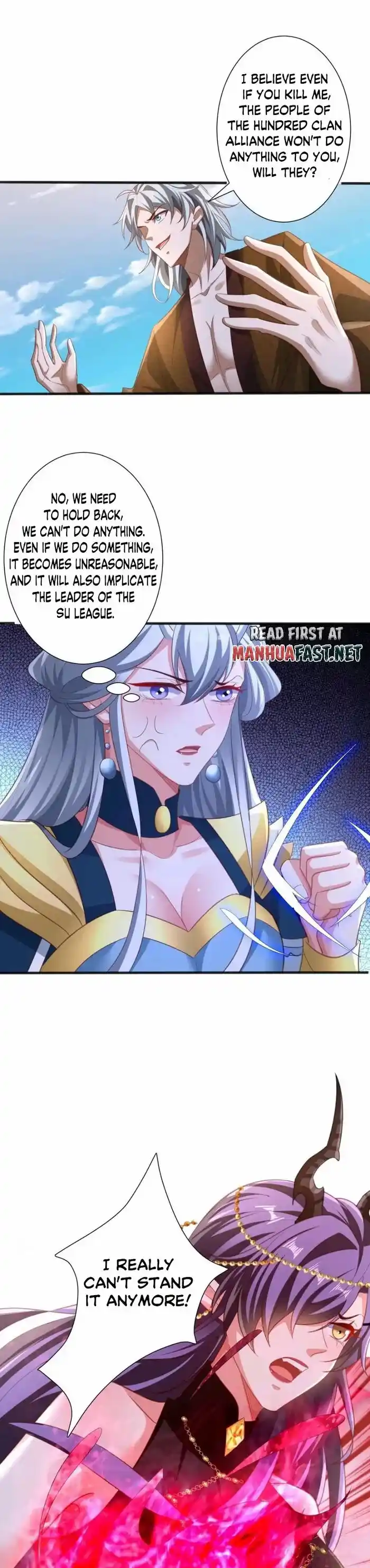 It's Over! The Queen's Soft Rice Husband Is Actually Invincible Ch.219