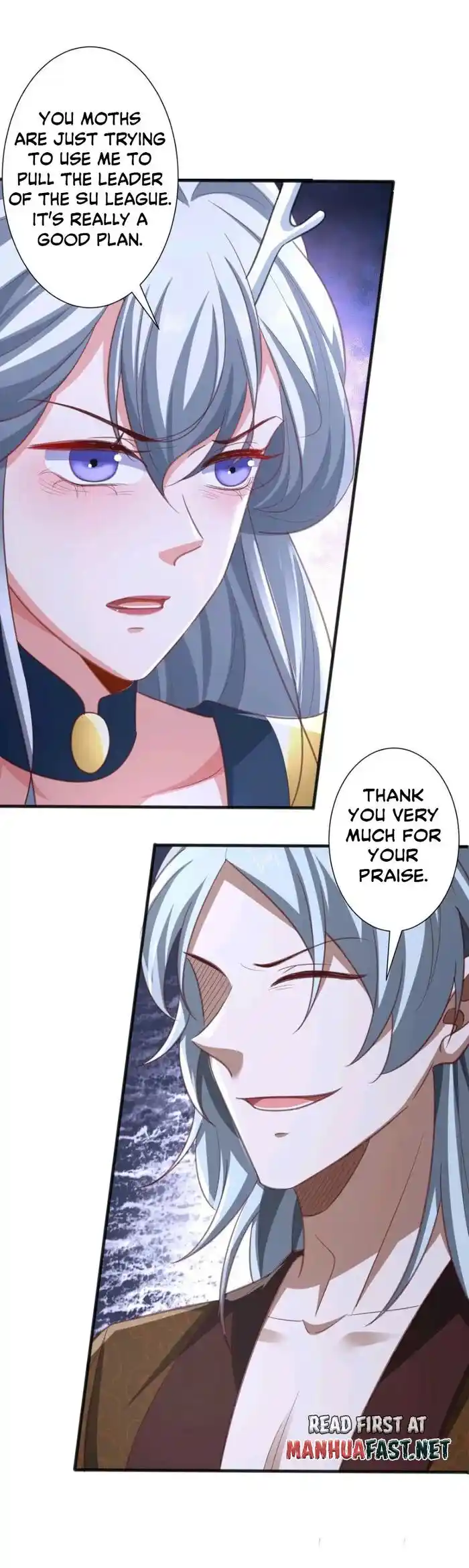 It's Over! The Queen's Soft Rice Husband Is Actually Invincible Ch.219