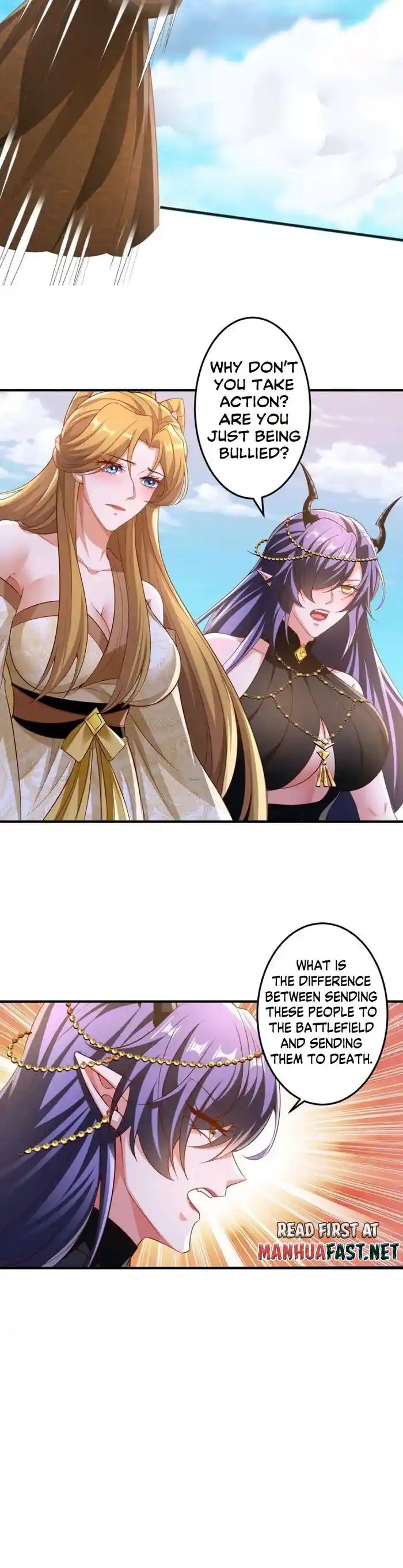 It's Over! The Queen's Soft Rice Husband Is Actually Invincible Ch.219