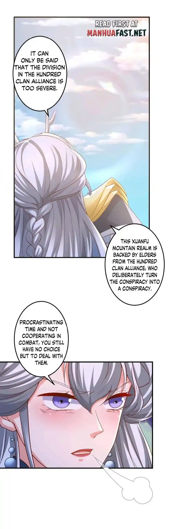 It's Over! The Queen's Soft Rice Husband Is Actually Invincible Ch.219