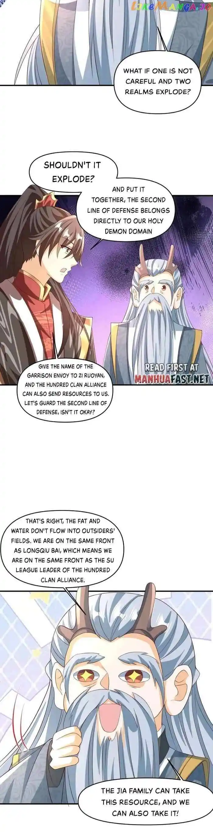 It's Over! The Queen's Soft Rice Husband Is Actually Invincible Ch.244