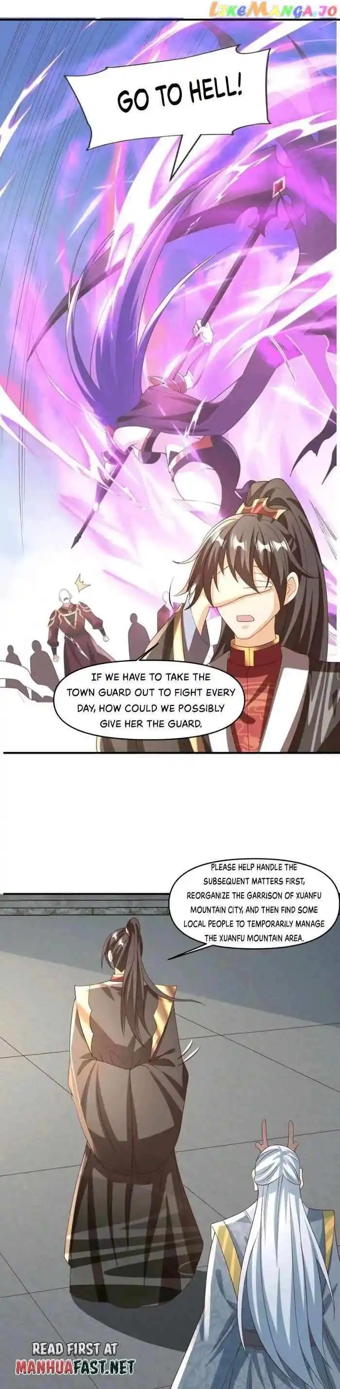 It's Over! The Queen's Soft Rice Husband Is Actually Invincible Ch.244