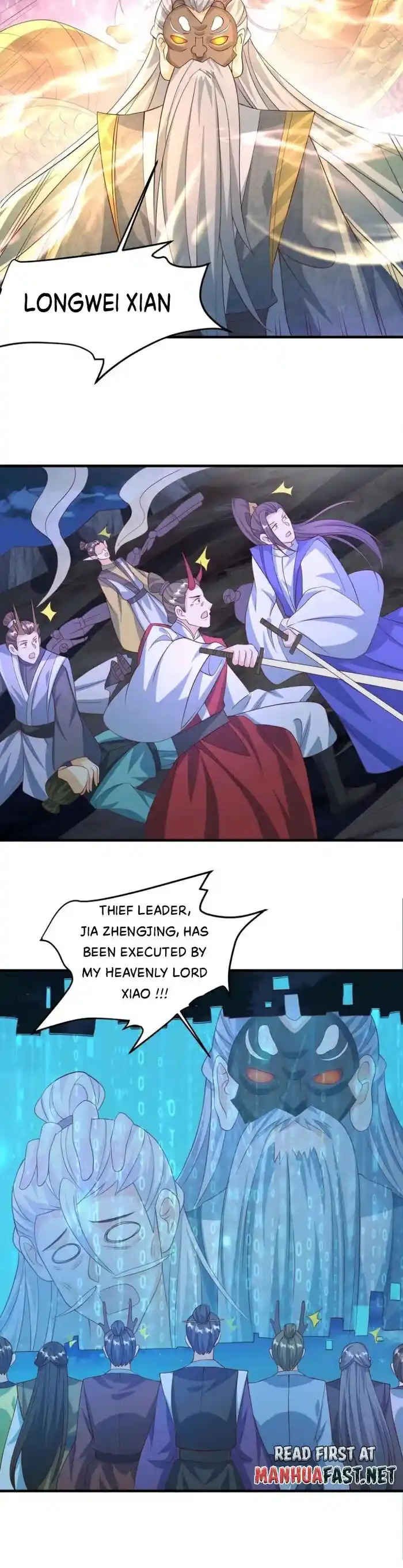 It's Over! The Queen's Soft Rice Husband Is Actually Invincible Ch.245