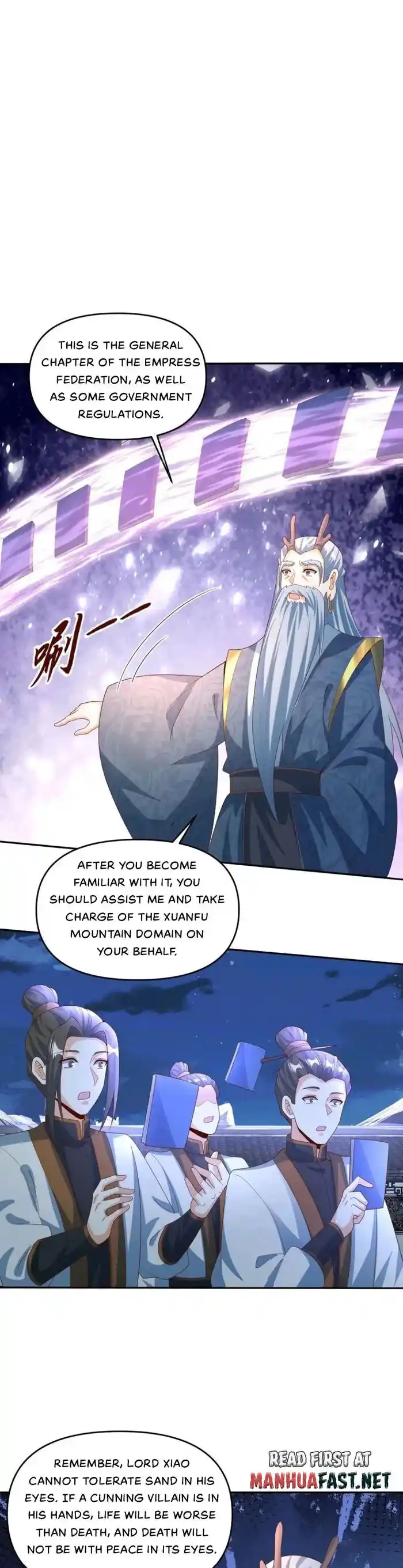 It's Over! The Queen's Soft Rice Husband Is Actually Invincible Ch.246