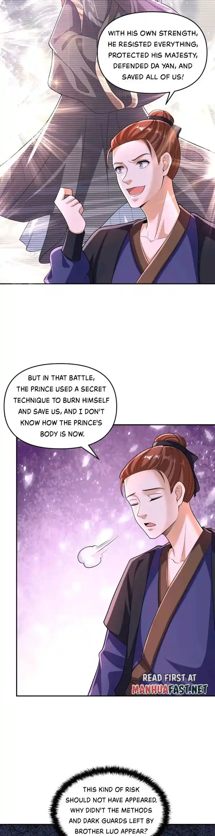 It's Over! The Queen's Soft Rice Husband Is Actually Invincible Ch.249