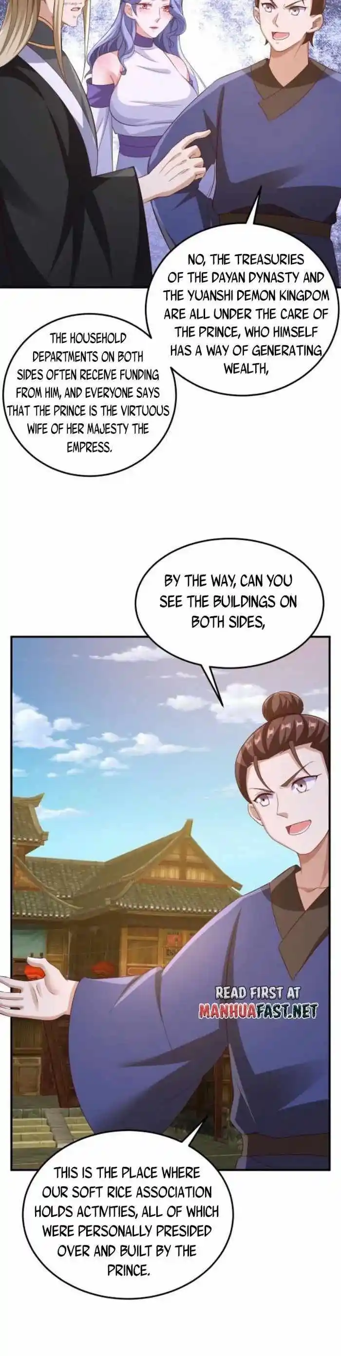 It's Over! The Queen's Soft Rice Husband Is Actually Invincible Ch.251