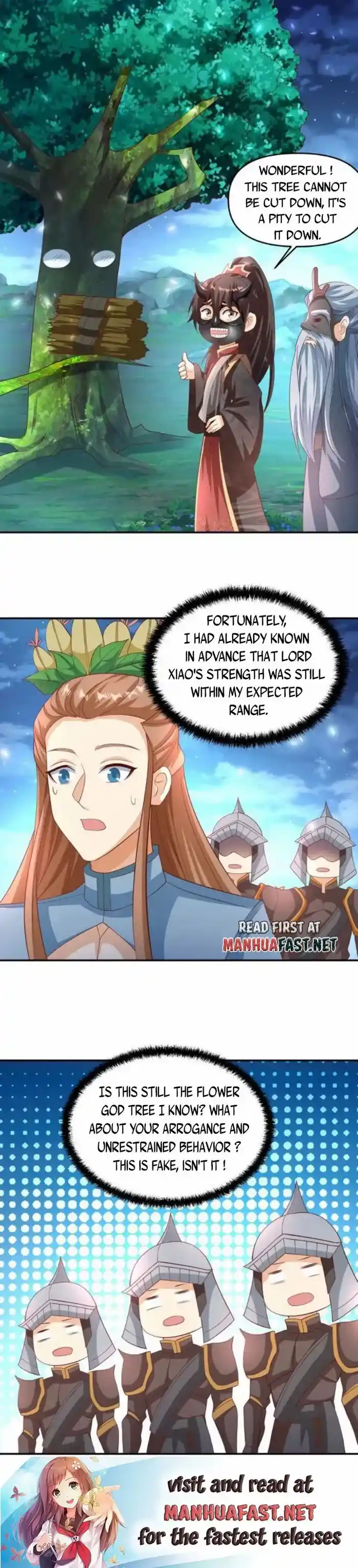 It's Over! The Queen's Soft Rice Husband Is Actually Invincible Ch.255