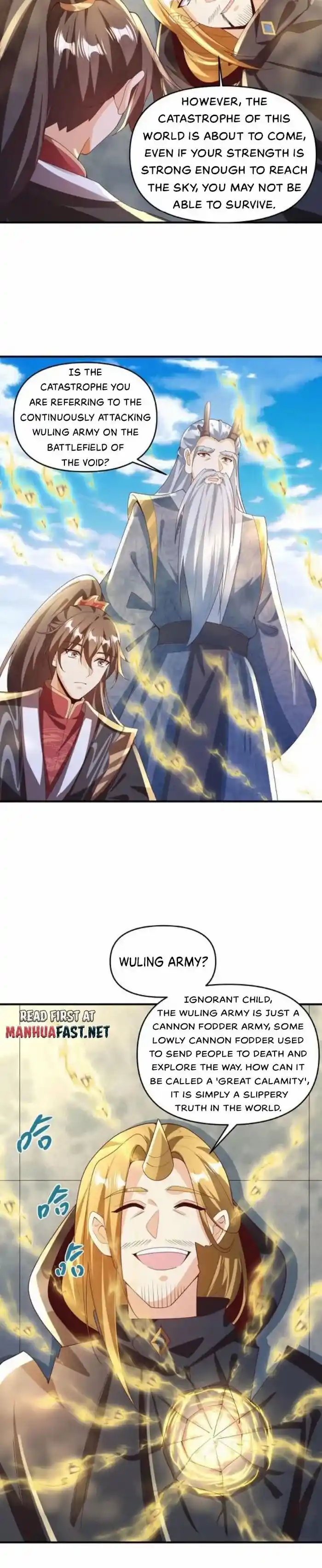 It's Over! The Queen's Soft Rice Husband Is Actually Invincible Ch.266