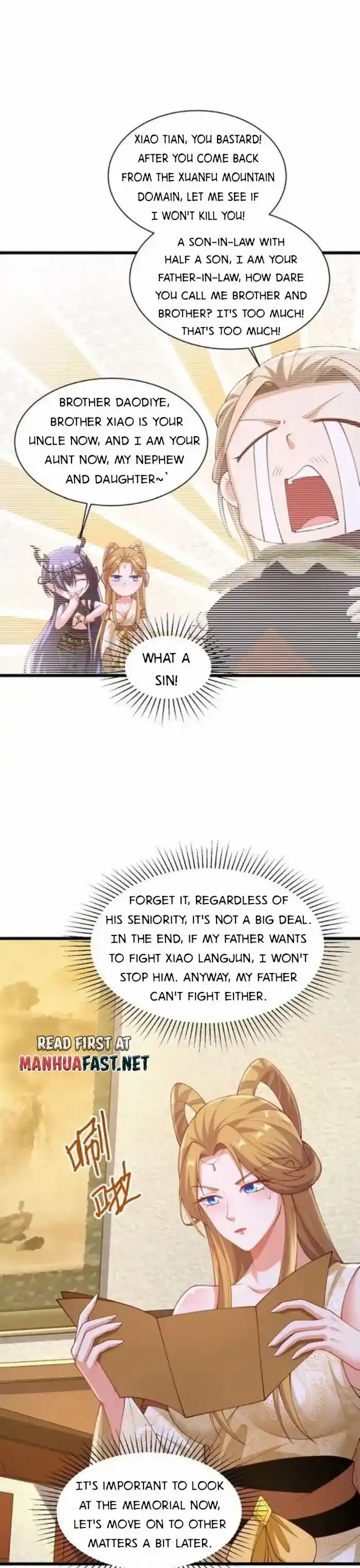 It's Over! The Queen's Soft Rice Husband Is Actually Invincible Ch.270