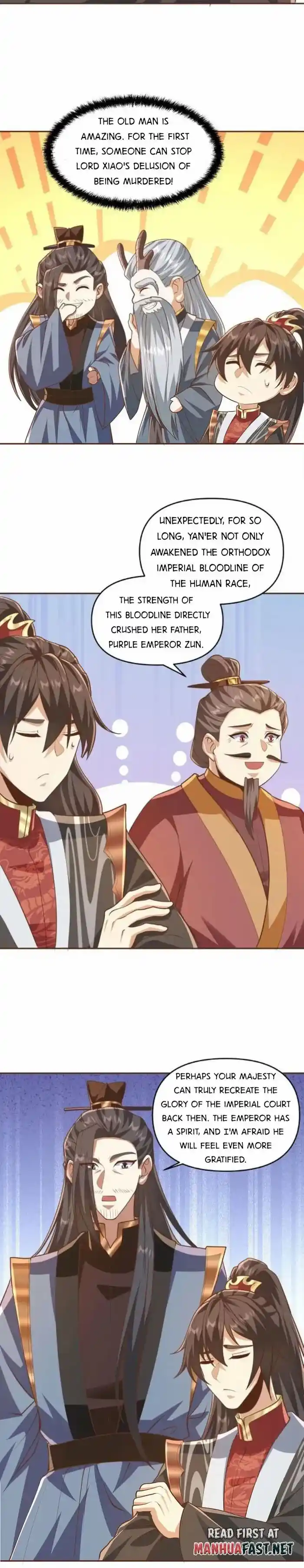 It's Over! The Queen's Soft Rice Husband Is Actually Invincible Ch.277