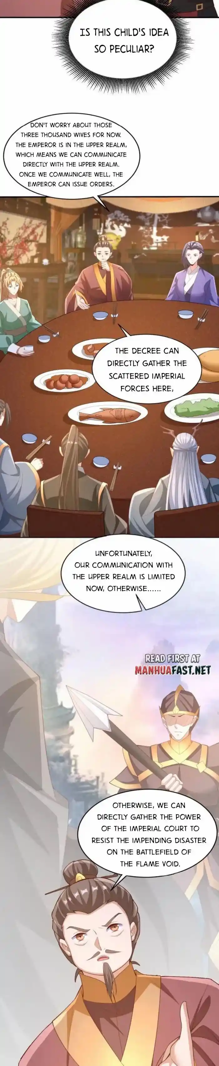 It's Over! The Queen's Soft Rice Husband Is Actually Invincible Ch.278