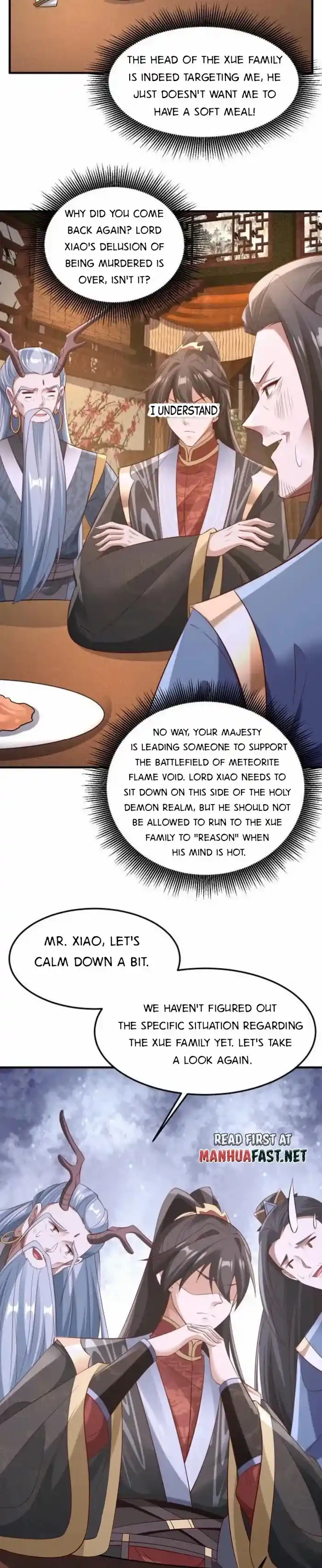 It's Over! The Queen's Soft Rice Husband is Actually Invincible Chapter 279