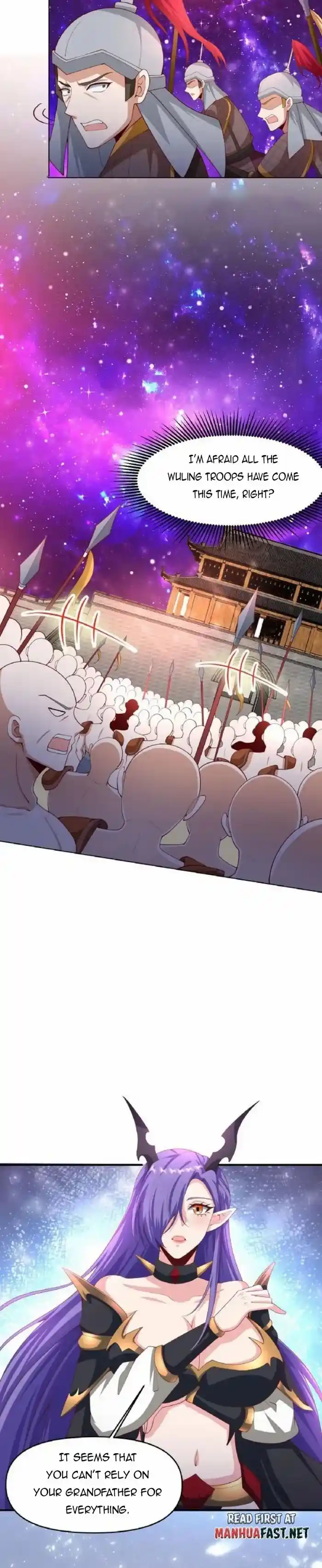 It's Over! The Queen's Soft Rice Husband is Actually Invincible Chapter 287