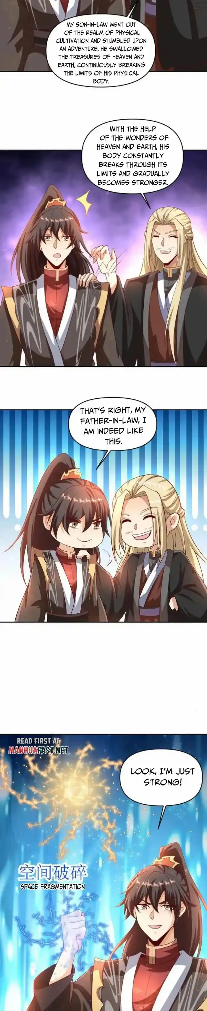 It's Over! The Queen's Soft Rice Husband is Actually Invincible Chapter 303