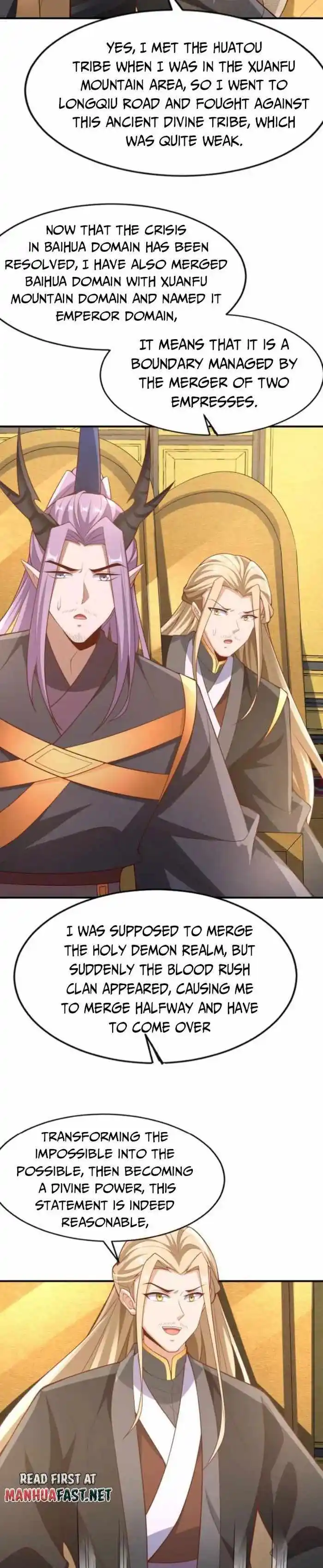 It's Over! The Queen's Soft Rice Husband is Actually Invincible Chapter 308