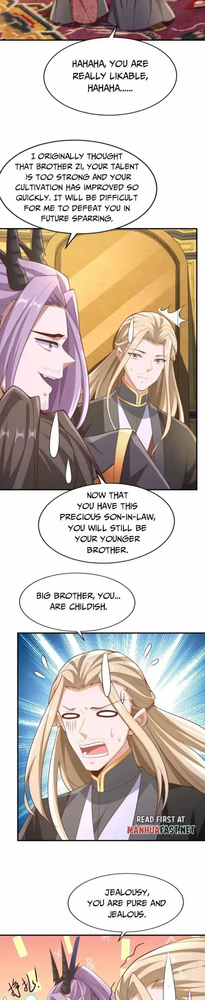 It's Over! The Queen's Soft Rice Husband is Actually Invincible Chapter 308