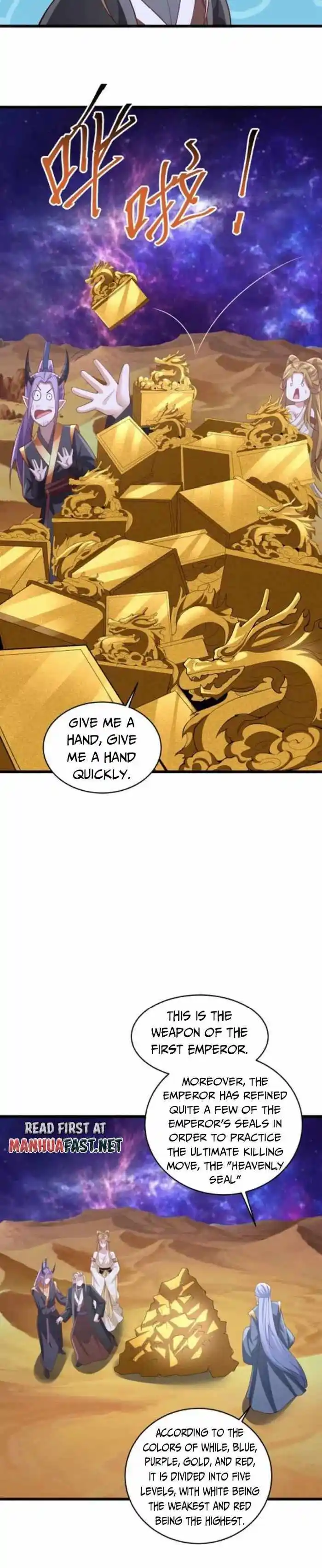 It's Over! The Queen's Soft Rice Husband is Actually Invincible Chapter 310