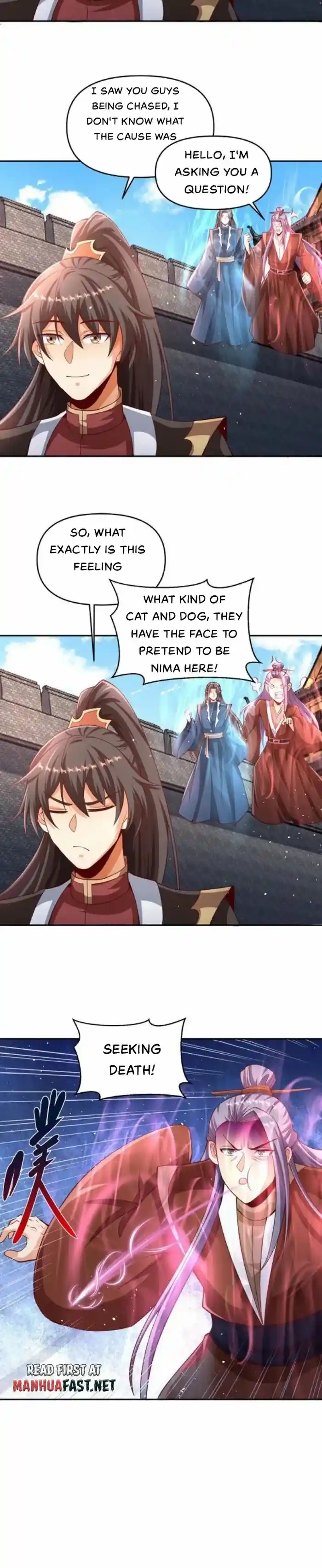 It's Over! The Queen's Soft Rice Husband is Actually Invincible Chapter 317